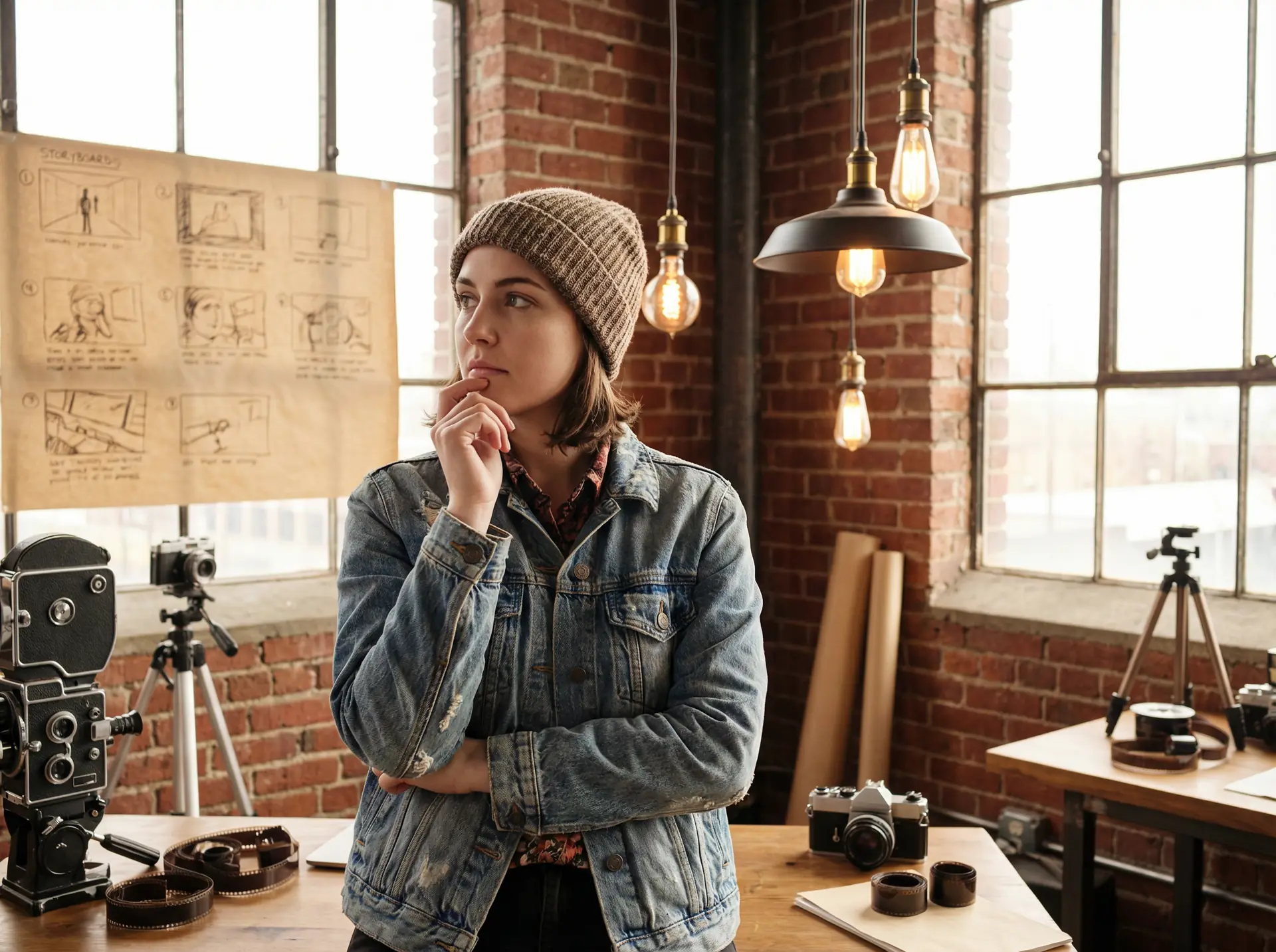 尤物视频 新锐导演林子墨在Loft工作室创作